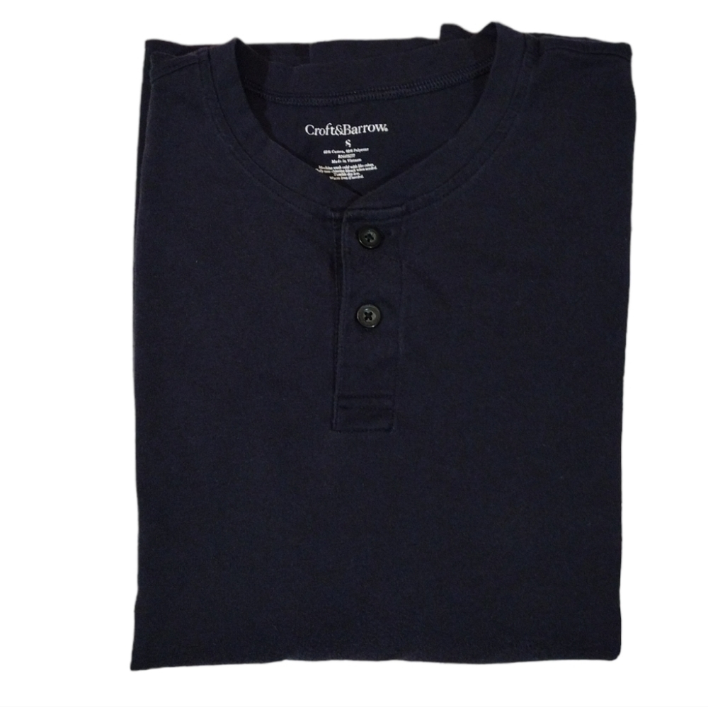 Croft & Barrow Men's Ling Sleeve Jersey - Picture 2 of 4
